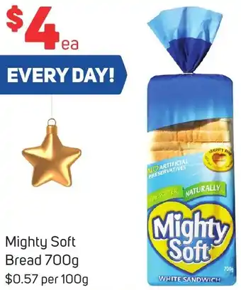 Foodland Mighty Soft Bread 700g offer