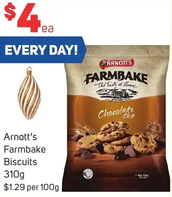 Foodland Arnott's Farmbake Biscuits 310g offer