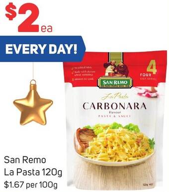 Foodland San Remo La Pasta 120g offer