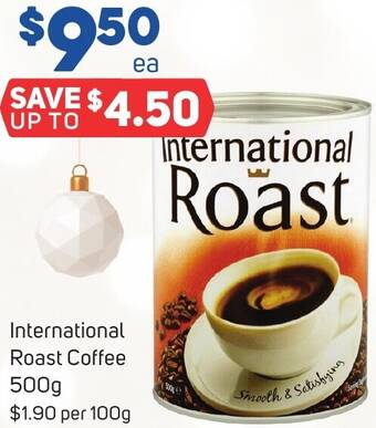 Foodland International Roast Coffee 500g offer