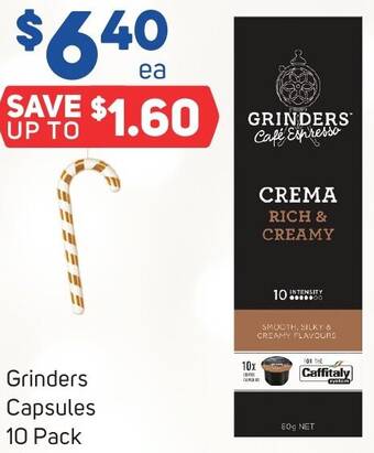 Foodland Grinders Capsules 10 Pack offer
