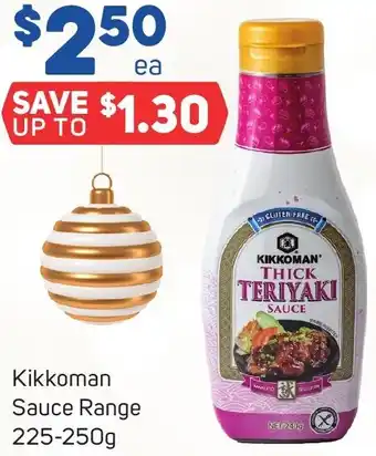 Foodland Kikkoman Sauce Range 225-250g offer
