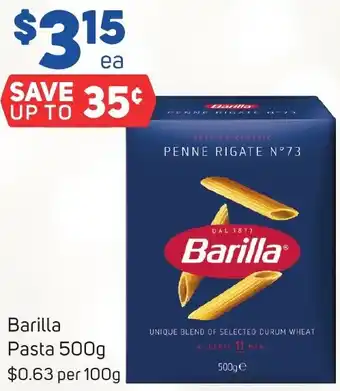 Foodland Barilla Pasta 500g offer