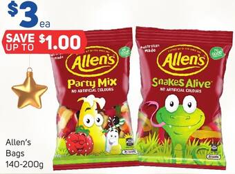 Foodland Allen's Bags 140-200g offer
