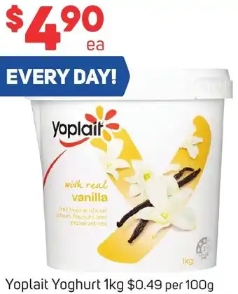 Foodland Yoplait Yoghurt 1kg offer