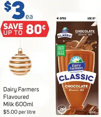 Foodland Dairy Farmers Flavoured Milk 600ml offer