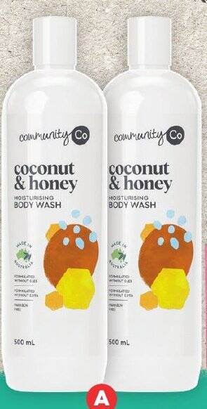 Foodland Community Co Body Wash 500ml offer