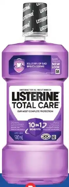 Listerine Premium Mouthwash 500ml