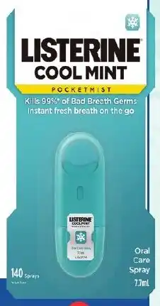 Listerine Pocket Mist 7.7ml