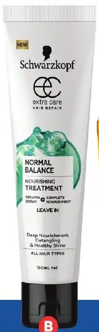 Foodland Schwarzkopf Extra Care Leave In Treatment 150ml or Conditioner 250ml offer