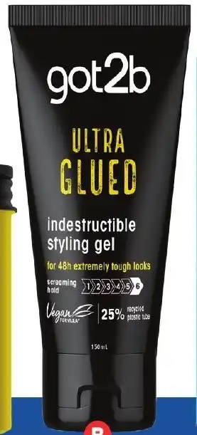 Foodland Got2B Hair Gel 150ml offer