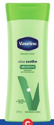 Foodland Vaseline Intensive Care Body Lotion 225ml offer