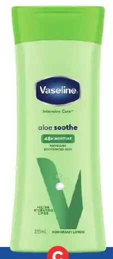 Foodland Vaseline Intensive Care Body Lotion 225ml offer