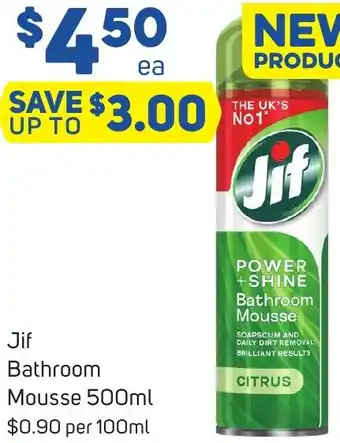 Jif Bathroom Mousse 500ml