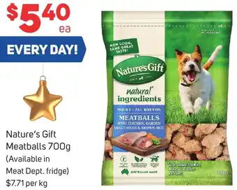 Nature's Gift Meatballs 700g