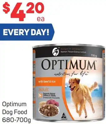 Foodland Optimum Dog Food 680-700g offer