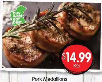 Spudshed Pork Medallions offer