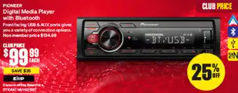 SuperCheap Auto Digital Media Player with Bluetooth offer