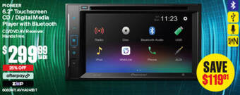 SuperCheap Auto 6.2" Touchscreen CD / Digital Media Player with Bluetooth offer