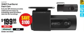 1080P Dual Barrel Dash Cam