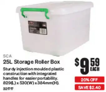 25L Storage Roller Box