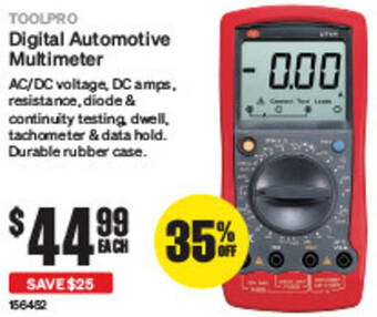 SuperCheap Auto Digital Automotive Multimeter offer