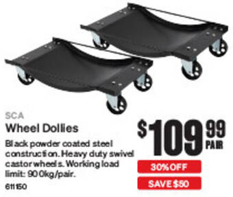 SuperCheap Auto Wheel Dollies offer