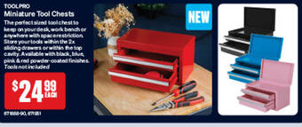 SuperCheap Auto Miniature Tool Chests offer