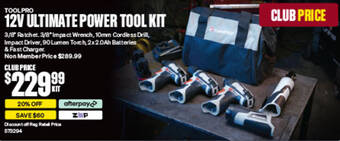 SuperCheap Auto 12V ULTIMATE POWER TOOL KIT offer