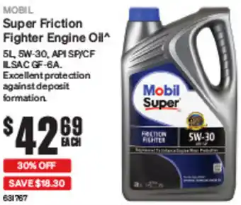 Super Friction Fighter Engine Oil