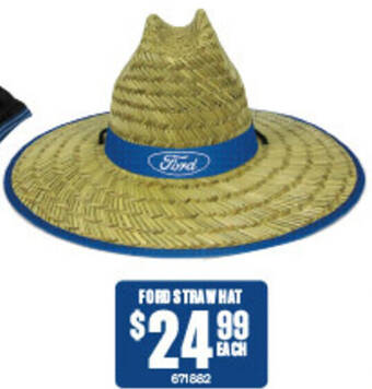 SuperCheap Auto FORD STRAW HAT offer
