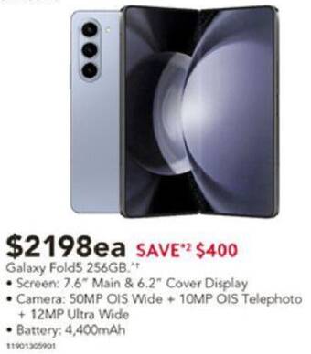 Harvey Norman Galaxy Fold5 256GB offer