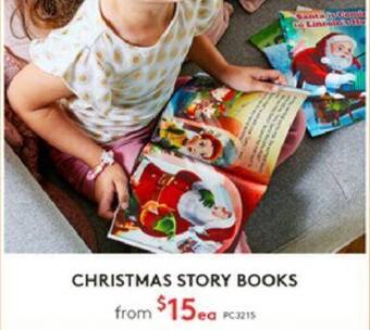 Harvey Norman CHRISTMAS STORY BOOKS offer