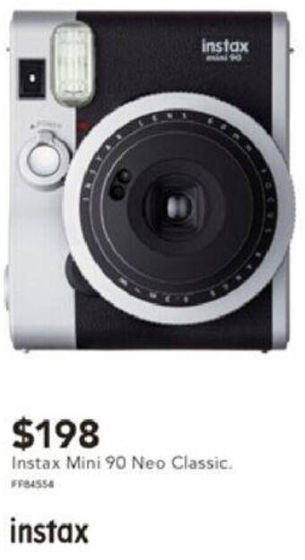 Harvey Norman Instax Mini 90 Neo Classic offer