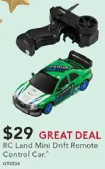RC Land Mini Drift Remote Control Car