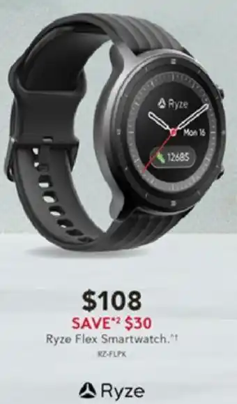 Harvey Norman Ryze Flex Smartwatch offer