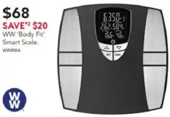 Harvey Norman WW 'Body Fit' Smart Scale offer