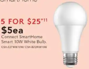 Harvey Norman Connect SmartHome Smart 10W White Bulb offer