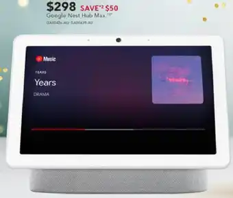 Harvey Norman Google Nest Hub Max offer