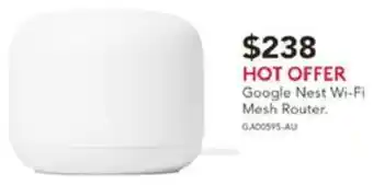 Harvey Norman Google Nest Wi-Fi Mesh Router offer
