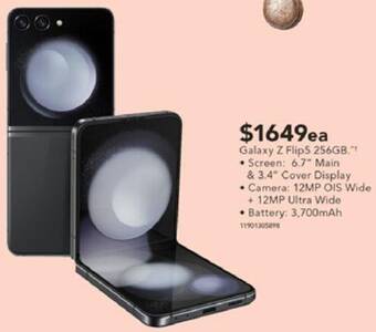 Harvey Norman Galaxy Z Flip5 256GB offer