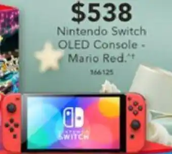 Harvey Norman Nintendo Switch OLED Console Mario Red offer