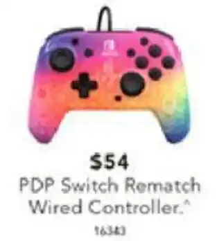 PDP Switch Rematch Wired Controller