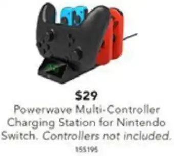 Powerwave Multi-Controller Charging Station for Nintendo Switch