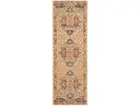 LivingStyles Legacy No.850 Bohemian Runner Rug, 300x80cm, Pumpkin / Off White offer