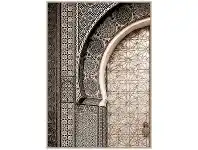 LivingStyles Framed Canvas Wall Art Print, Marrakesh Door Left, 140cm offer