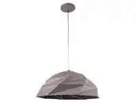 LivingStyles Astra Laser Cut Metal Pendant Light, Large, Grey offer