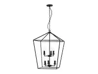 LivingStyles York Metal Lantern Pendant Light, Large offer