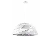 LivingStyles Astra Laser Cut Metal Pendant Light, Large, White offer