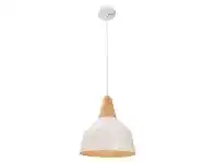 LivingStyles Noel Metal Pendant Light, Small, White offer